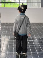 【90-160】ニットカーディガン 男女兼用 着回しやすい カジュアル - 画像 (45)