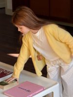 【90-150】カーディガン 女の子 モヘアニット やわらか 合わせやすい - 画像 (6)