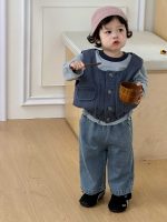 【73-110】ベスト Tシャツ 長袖 プリント 男の子 - 画像 (6)