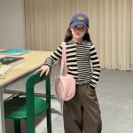 【100-170】トップスorパンツ 女の子 コーデュロイ カジュアル - 画像 (8)
