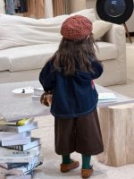 【80-140】トップスorパンツ 女の子 デニム ゆったり 韓国風 - 画像 (5)
