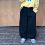 【90-170】パンツ キッズ 男女兼用 コットン ゆったりシルエット - 画像 (3)