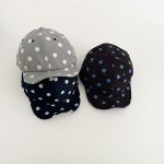 【GOODS】帽子 キャップ ドット柄 レトロ 合わせやすい - 画像 (3)