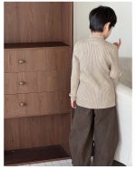 【90-160】ニットトップス 男の子 リブ編み 韓国風 あったか インナー - 画像 (20)