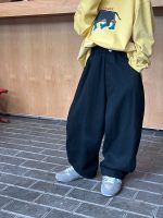 【90-170】パンツ キッズ 男女兼用 コットン ゆったりシルエット - 画像 (9)