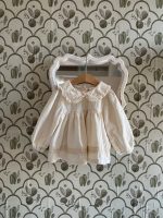 【73-100】トップス レギンス 折り襟 フリル 長袖 女の子 - 画像 (5)