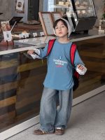 【100-170】長袖Tシャツ 男の子 コットン 英字プリント レイヤード風 - 画像 (15)