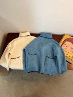 【90-150】セーター 女の子 ハイネック あったか 着回しやすい - 画像 (11)