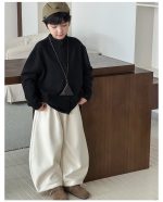 【90-160】ニットセーター 男の子 厚手 防寒 あったか 韓国風 - 画像 (6)