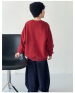 【90-160】トレーナー 男の子 カートゥーンプリント 裏起毛 あったか - 画像 (8)