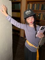 【100-160】長袖Ｔシャツ 女の子 おしゃれ シンプル 着せやすい - 画像 (22)