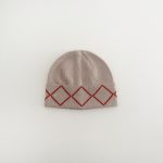 【GOODS】帽子 ニット 配色 カジュアル 秋冬 - 画像 (6)