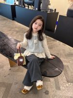 【80-140】ベストorフリルTシャツorフレアパンツ 女の子 フリル レイヤード風 - 画像 (7)