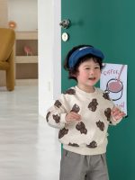 【73-100】パーカー 長袖 韓国風 クマ柄 カジュアル 男の子 - 画像 (7)