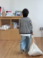 【100-170】ニットカーディガン 男女兼用 刺繍 ふんわり カジュアル - 画像 (25)