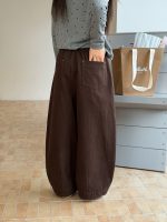 【100-170】パンツ 女の子 切り替え 快適 カジュアル - 画像 (5)