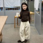 【100-170】インナー 女の子 無地 ニット スリム - 画像 (11)