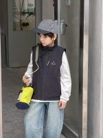 【100-170】ベスト 男の子 アウトドア カジュアル レイヤード - 画像 (10)