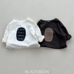 【90-140】長袖Tシャツ 男の子 英字 シンプル ルーズ