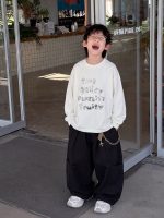 【90-160】アウター Tシャツ ズボン 長袖 プリント チェーン付き カジュアル 男の子 - 画像 (5)