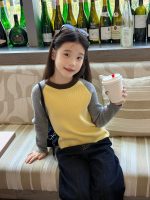 【100-170】長袖Tシャツ 女の子 ラグラン ストレッチで快適 - 画像 (3)