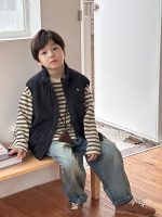 【90-170】中綿ベスト 男の子 防風 あったか 韓国風 ストリート - 画像 (5)