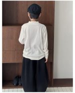 【90-160】長袖インナー 男の子 無地 モックネック ベーシック - 画像 (20)