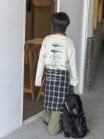 【100-170】長袖Tシャツ 男の子 コットン 英字プリント ゆったり - 画像 (21)