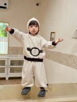 【73-110】二点セット パーカー+ズボン 動物柄 フード付き 長袖 男の子 - 画像 (4)