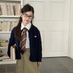 【100-170】トップス 女の子 ニット ハート ファッション - 画像 (8)