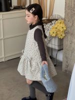 【100-150】ジャンパースカート 女の子 小花柄 フリル 韓国風 - 画像 (20)