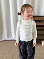 【73-120】長袖Tシャツ 女の子 無地 シンプル 着せやすい - 画像 (4)
