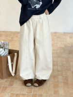 【100-170】パンツ 女の子 切り替え 快適 カジュアル - 画像 (10)