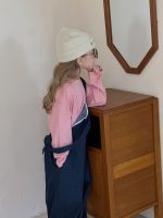 【90-140】長袖Tシャツorサロペット 女の子 カジュアル 通学 お出かけ - 画像 (6)