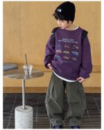 【90-160】トレーナー 男の子 プリント カジュアル トレンド - 画像 (11)