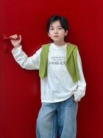 【100-170】長袖Tシャツ 男の子 英字プリント ゆったり 着回しやすい - 画像 (6)