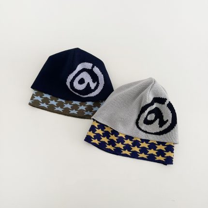 【GOODS】帽子 ニット 二重編み カジュアル 秋冬