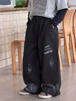 【90-160】パーカー ズボン フェイク 切り替え 長袖 韓国風 カジュアル 男の子 - 画像 (8)