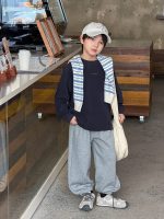 【100-170】長袖Tシャツ 男の子 コットン ストリート カジュアル - 画像 (22)