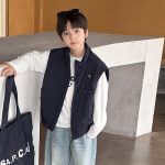 【90-170】中綿ベスト 男の子 防風 あったか 韓国風 ストリート - 画像 (3)