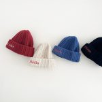 【GOODS】帽子 ニット 刺繍 シンプル 合わせやすい - 画像 (3)