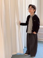【100-170】ニットカーディガン 男女兼用 刺繍 ふんわり カジュアル - 画像 (17)