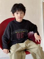 【100-160】長袖Tシャツ 男の子 アメカジ モックネック やわらか素材 - 画像 (4)
