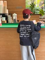【100-170】長袖Tシャツ 男の子 英字プリント ゆったり 着回しやすい - 画像 (22)