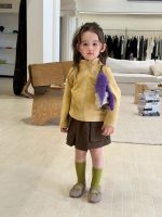 【90-150】ジップパーカー 女の子 カジュアル シンプル - 画像 (6)