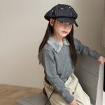 【100-170】アウター 女の子 ニット おしゃれ 韓国風 - 画像 (7)
