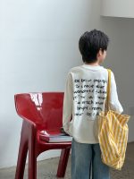 【100-170】長袖Tシャツ 男の子 英字プリント ゆったり 着回しやすい - 画像 (7)