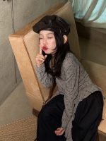 【100-160】長袖Tシャツ 女の子 おしゃれ 花柄 フリンジデザイン - 画像 (15)