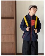 【90-160】ベストorアウター 男の子 韓国風 あったか カジュアル - 画像 (17)