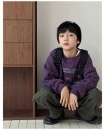 【90-160】トレーナー 男の子 プリント カジュアル トレンド - 画像 (7)